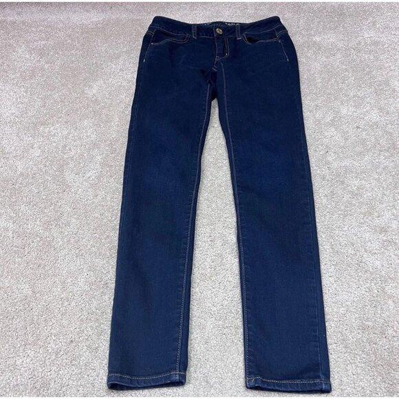 American Eagle Jegging Jeans Women’s Blue Skinny Pockets Size 2 - Picture 5 of 12